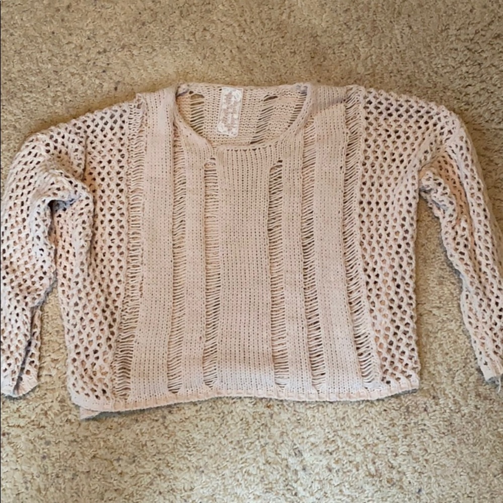 Sadie & Sage beige sweater